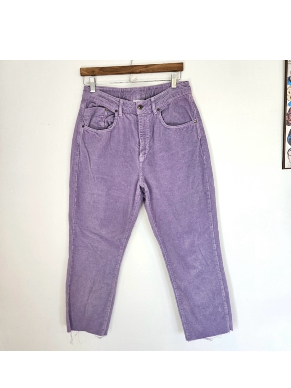 Ragged Lavender Corduroy Jeans